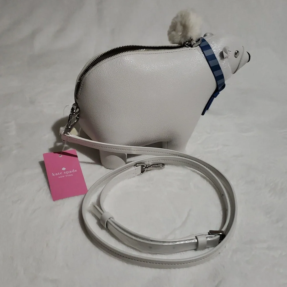 Kate Spade New York‎ Artic Friends Polar Bear. NWT. WHITE.